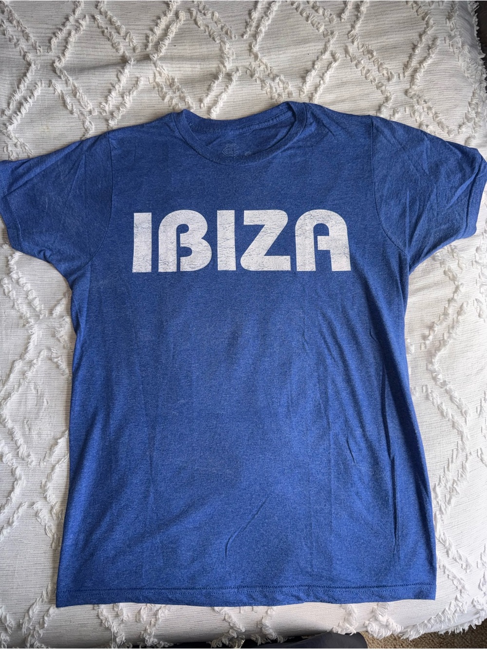 IBIZA Graphic Short-Sleeve Tee in Blue